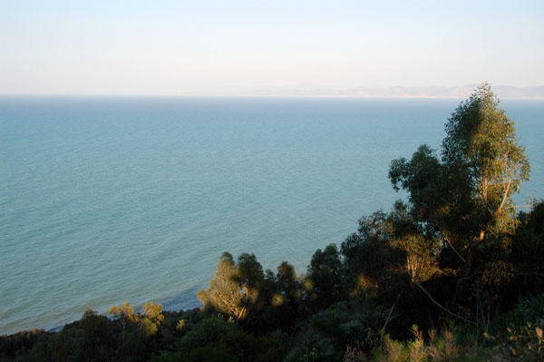 View of the Mediterranean Sea from Sidi Bou Said