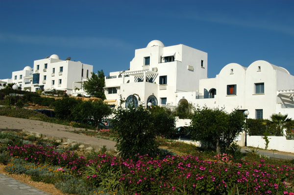 Top end residential area behind the Golden Tulip Carthage Tunis