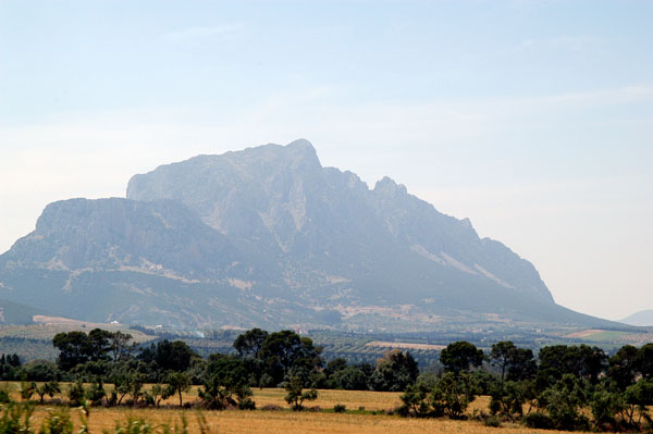 Mountain south of Tunis