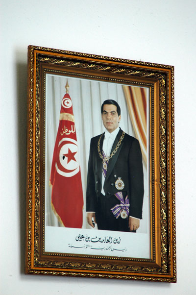 The new President (since 1987) Ben Ali of Tunisia