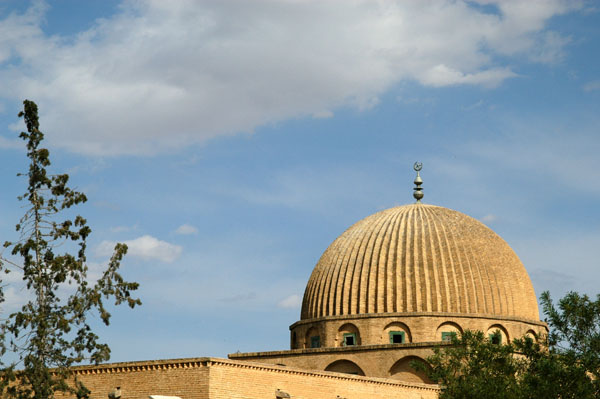 Brick dome across from the Zaouia of Sidi Sahab, Kairouan