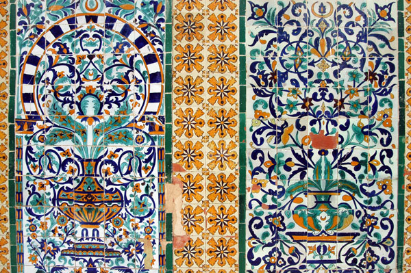 Glazed ceramic tiles, Zaouia of Sidi Sahab