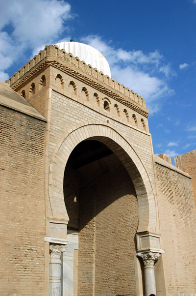 Entrance to the Great Mosque of Kairouan