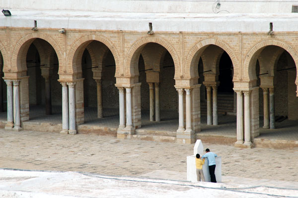 Courtyard of the Great Mosque of Kairouan