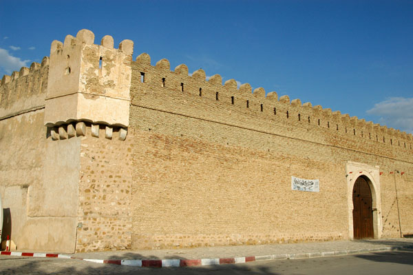 The Kasbah (fort) of Kairouan is now an upmarket hotel