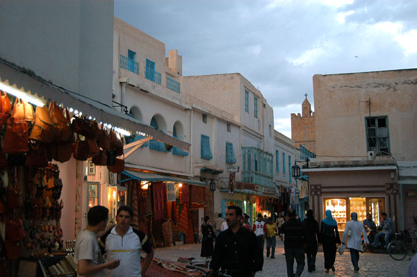 Evening in the souq of Kairouan