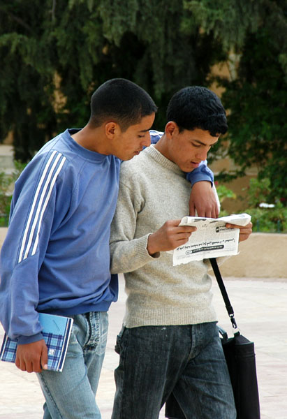 Tunisian students, Sbeitla