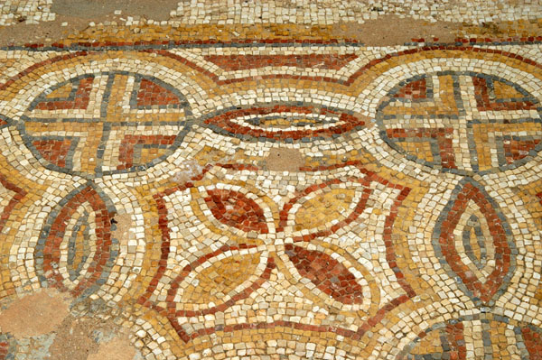 Detail of mosaic floor, Church of Vitalis