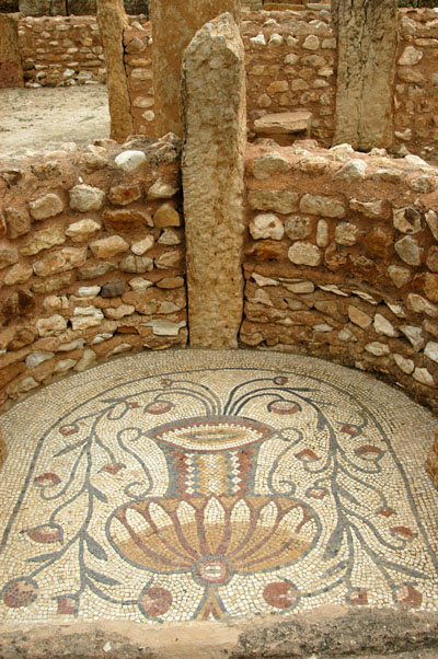 Mosaic floor, Church of Bellator, Sbeitla
