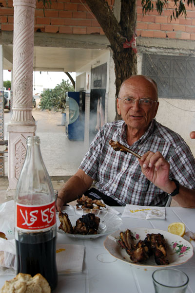 Lunch time in Tunisia