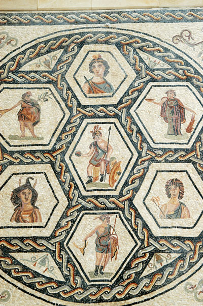 Public mosaic, El Jem