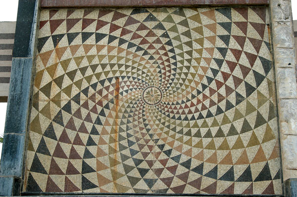 Geometric mosaic, El Jem city square