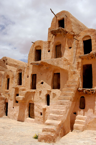 4-story high Ksar Ouled Soltane