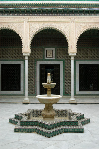 Dar Charait Museum, courtyard