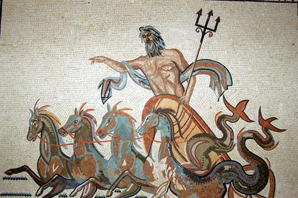 Dar Zeman - Roman mosaic of Neptune