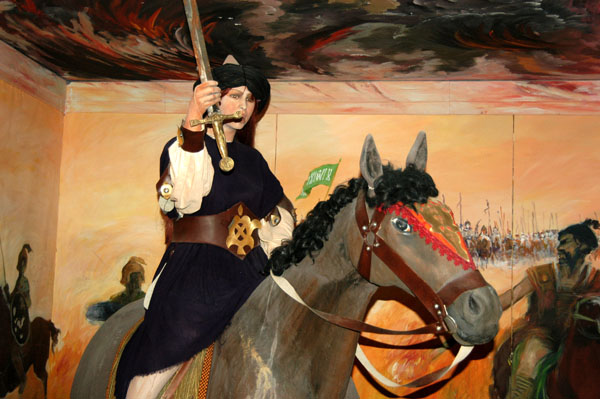 Dar Zeman - resistance to the Arab conquest by Berber princess Kahina (Dihya) killed in 701 AD