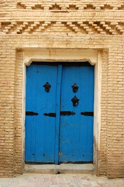 Blue door, Tozeur medina