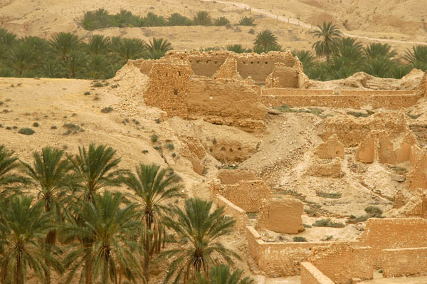 Ruins of the old village of Tamerza