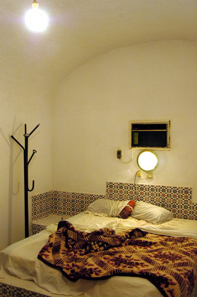 A/C room at the 1-star Hotel Zaafrane