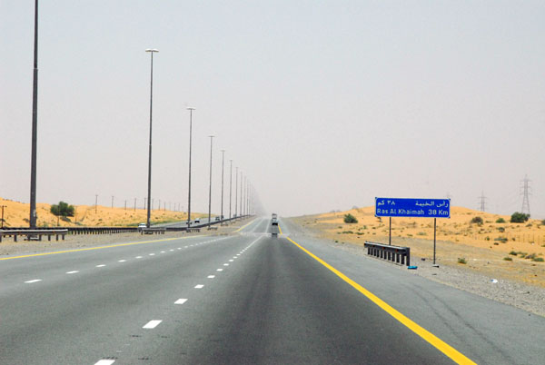 It now takes less than 90 minutes from Dubai to Ras al Khaimah via the E311