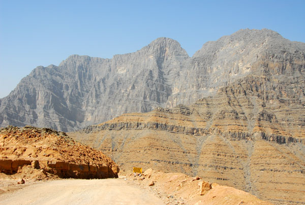 The road from Ras al Khaimah to Dibba via Wadi Bih