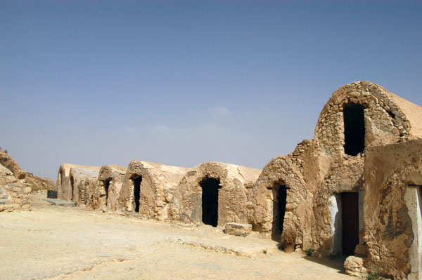 A Ksar (plural Ksour) is a fortified granary