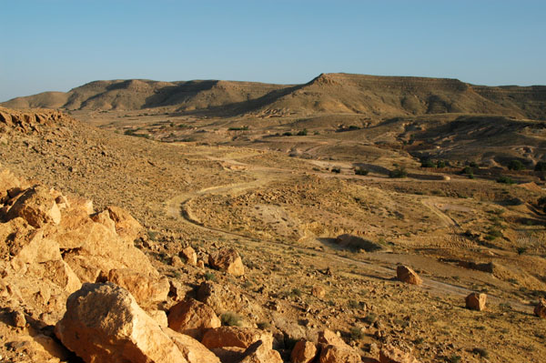 Dahar landscape north of Ksar Hadada