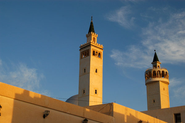 Mosque of Ksar Hedada late afternoon