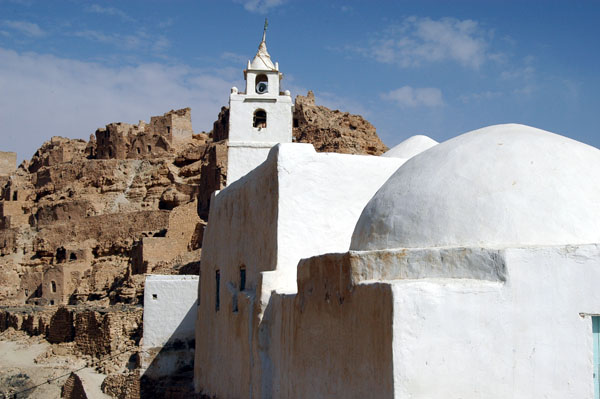 Whitewashed mosque of Chenini