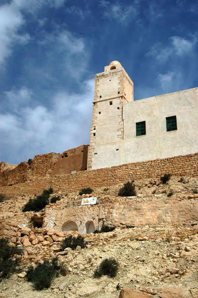 The restored mosque of Douiret