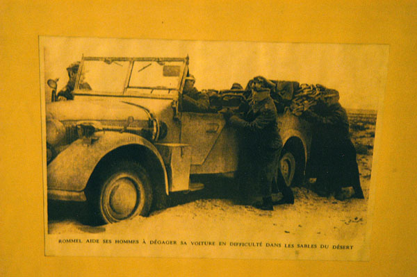 Photo of Rommel stuck in the desert, Hotel Sangho Tataouine