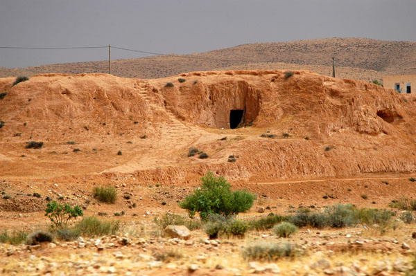Underground dwelling near Jelidat