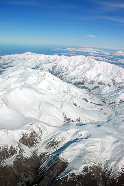 Southern Alps, South Island of New Zealand