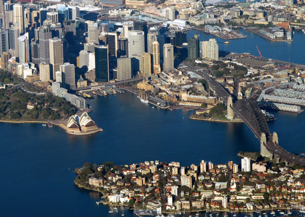Sydney Harbour Bridge, Opera House, Circular Quay, Kirribilli