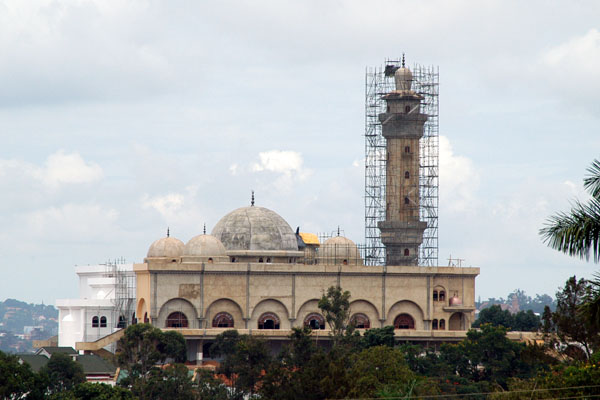 National Mosque at Old Kampala under construction