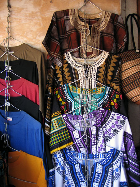 Uganda Arts & Crafts Village, African shirt