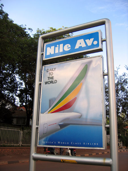 Ethiopian Airlines advertisement, Nile Ave