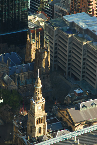 Town Hall and St. Andrews Anglican Cathedral, Sydney