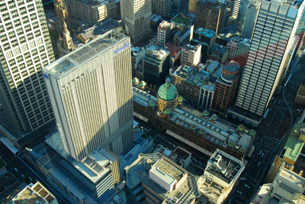Queen Victoria Building and Sydney Hilton