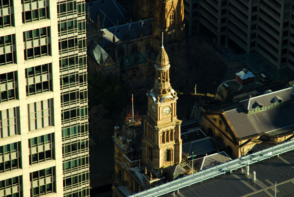 Town Hall from Sydney Tower
