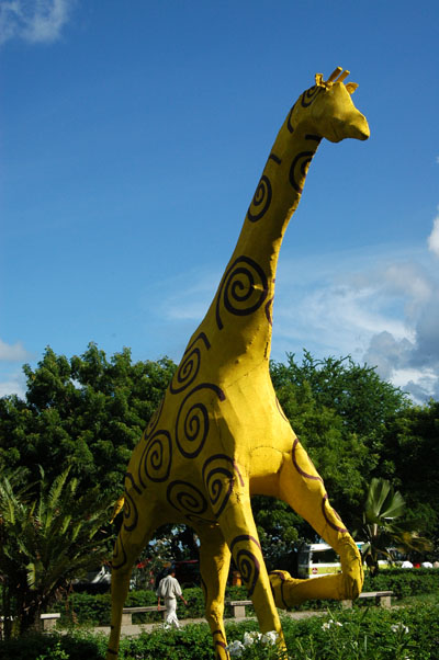 Giraffe sculpture, Dar es Salaam