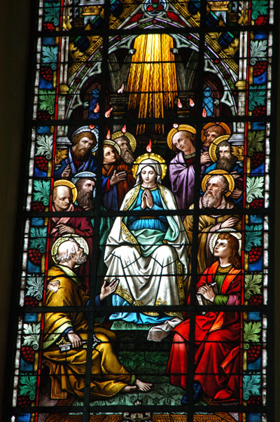 Stained glass, St. Joseph's Cathedral, Dar es Salaam