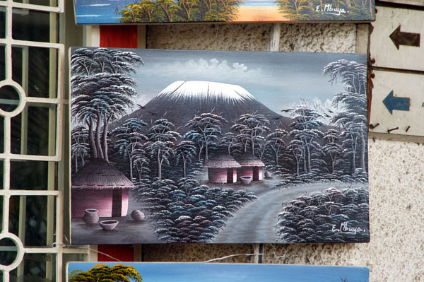 Painting of Mount Kilimanjaro for sale, Dar es Salaam