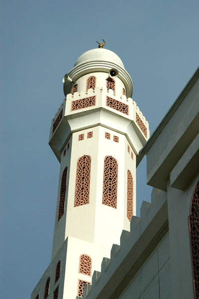 Minaret of the mosque of Dar es Salaam