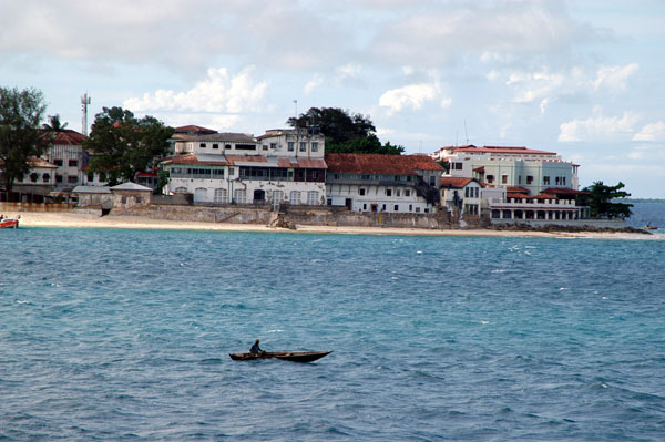 West end of Stone Town, Zanzibar Serena Hotel