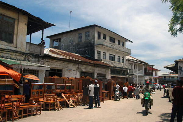 Furniture market, Mkunazini, Stone Town, Zanzibar