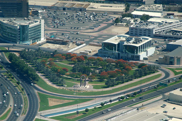 Greenspace off Al Itihad road near the airport, Dubai
