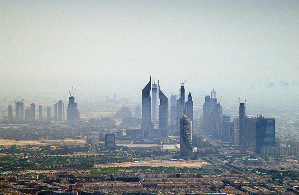 Sheikh Zayed Road skyline, Dubai