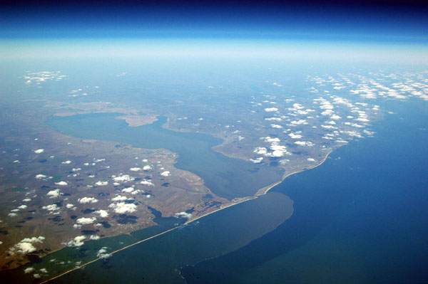 Ukrainian Black Sea Coast south of Odessa near Bilhorod-Dnistrovskiy