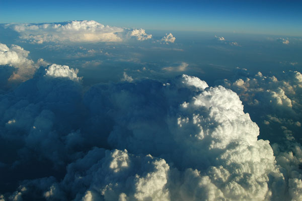 Storms over southeast Asia